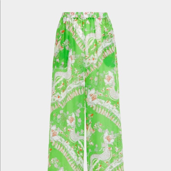 ISO Emilio Pucci Rugiada print cotton pants - Picture 2 of 2